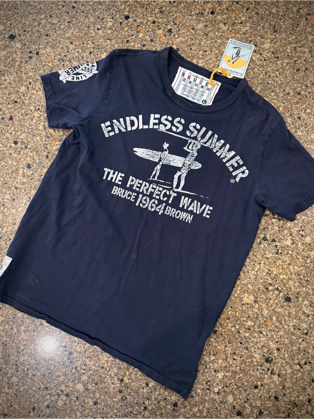 Johnson Motors / Sunset Surf “Endless Summer” vintage slub tee. NWT